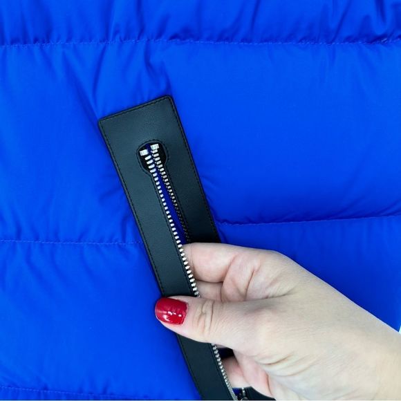 MACKAGE FISHER stretch light down vest with stand collar SIZE 44 XXL - Picture 2 of 11